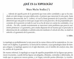 &iquest;Qu&eacute; es la topolog&iacute;a?