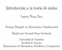 Teor&iacute;a de nudos