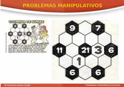 Pasatiempos colmena de sumas