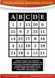 Pasatiempos num&eacute;ricos con operaciones