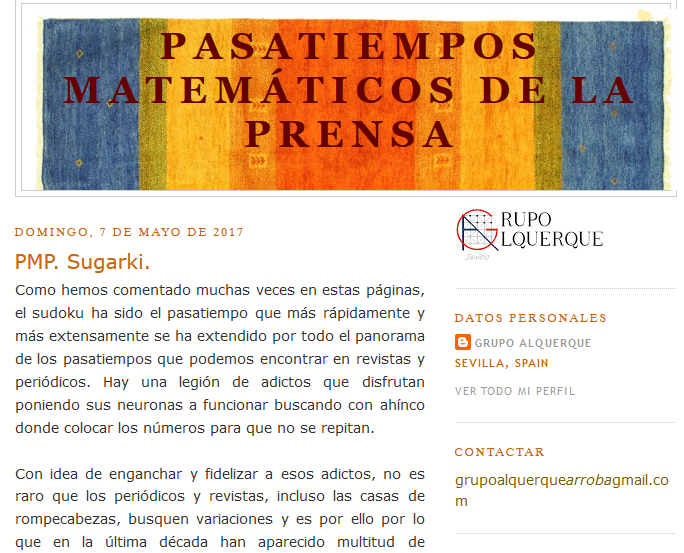 blog de pasatiempos