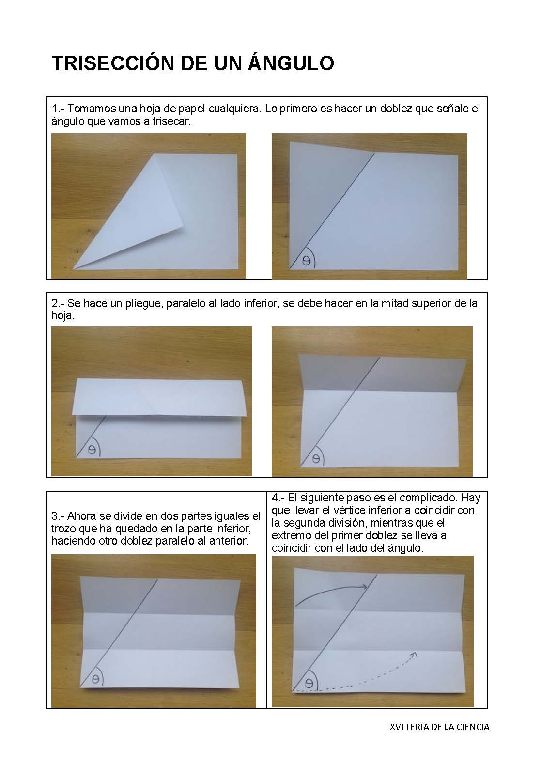 Trisección del ángulo
