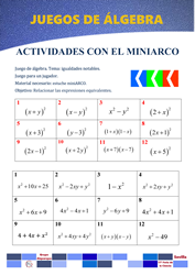 Acticidades con miniarco