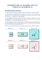 Tabletas algebraicas