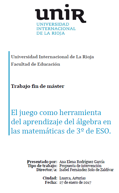 Juegos algebraicos