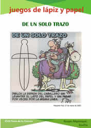 De un s&oacute;lo trazo