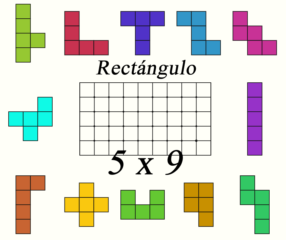 Tablero 5x9
