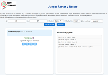 Restar y restar