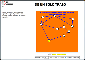 De un s&oacute;lo trazo