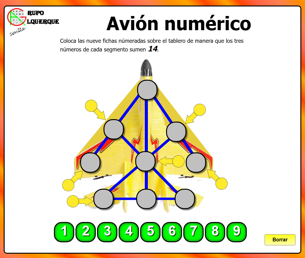Avi&oacute;n num&eacute;rico