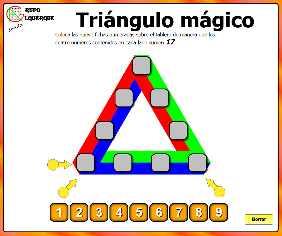 Tri&aacute;ngulo m&aacute;gico