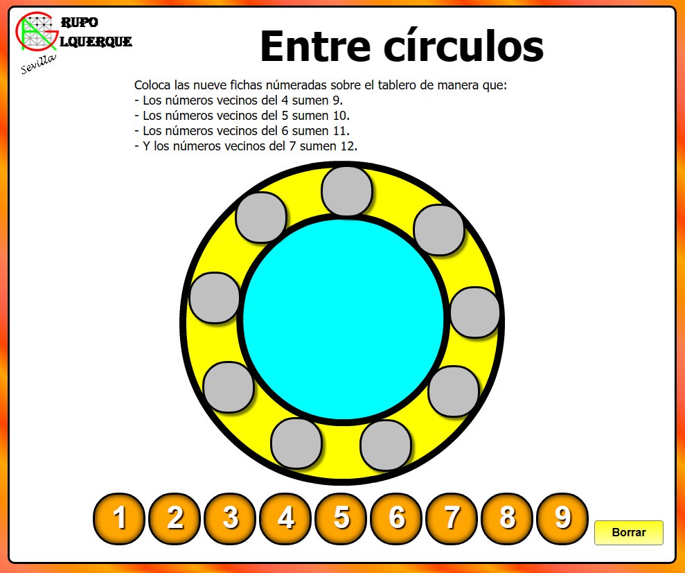 Entre c&iacute;rculos