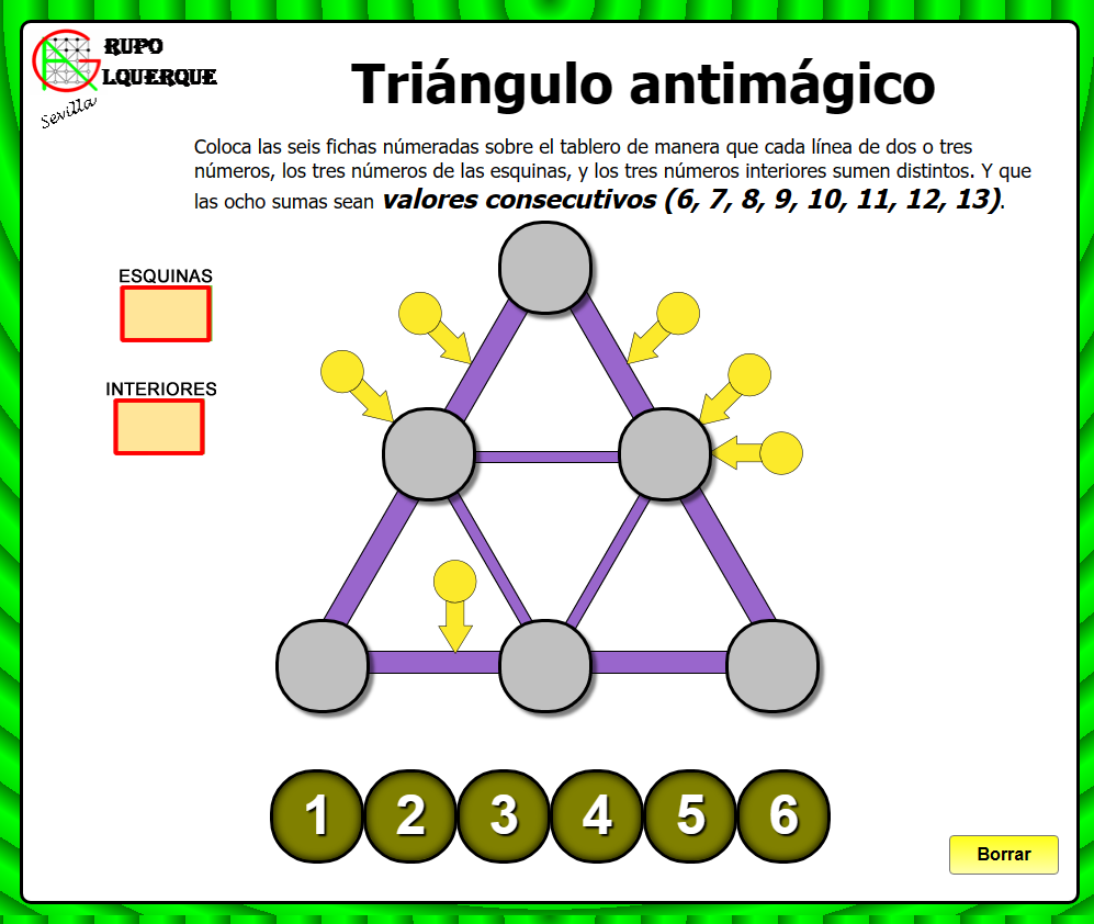 Tri&aacute;ngulo antim&aacute;gico
