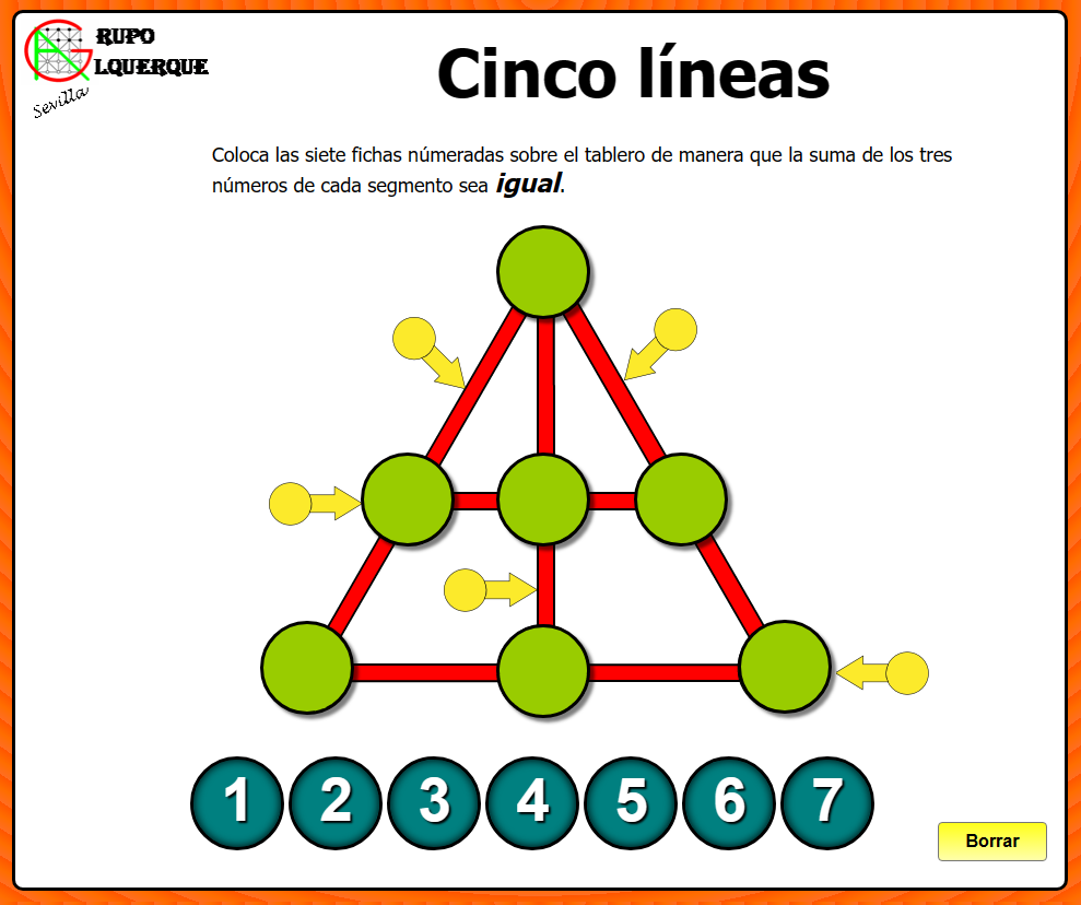 Cinco l&iacute;neas